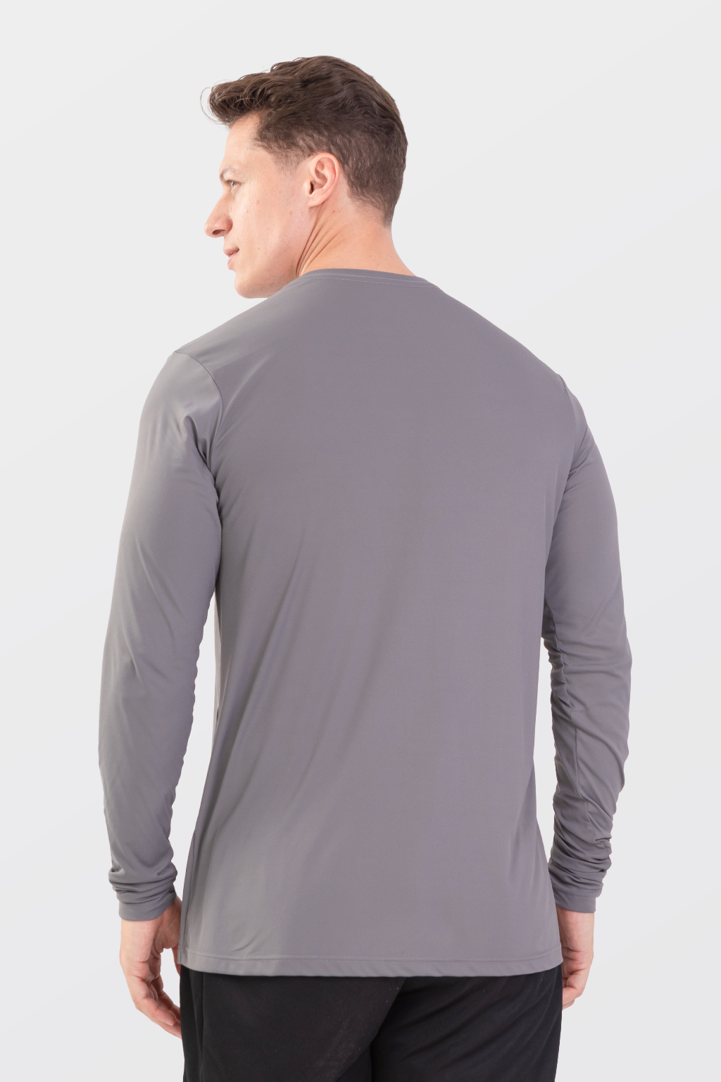 Camiseta Masculina Runner Básica Manga Longa